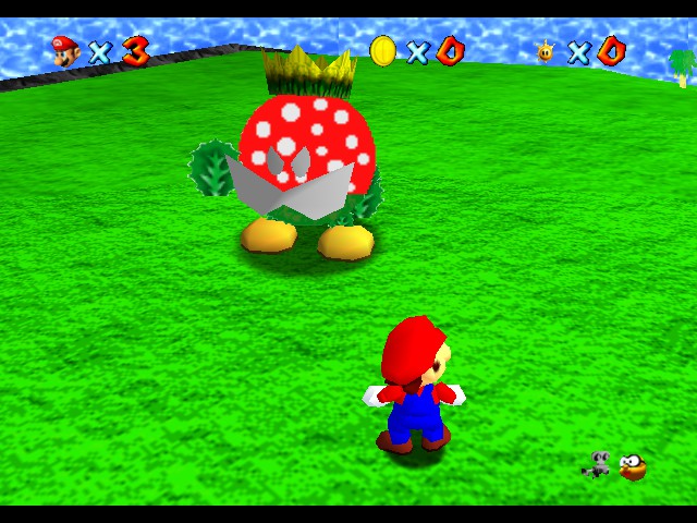 Super Mario Sunshine 64 (retextured) Screenshot 1